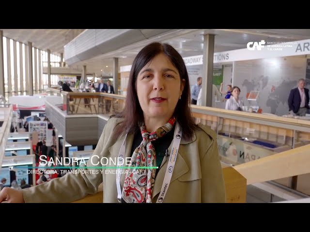 #CaminosParaQuedarse - CAF en el Congreso Mundial de la Carretera: Sandra Conde