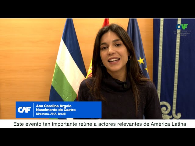 Ana Carolina Argolo Nascimento, Directora, ANA, Brasil: 9º Diálogos del Agua