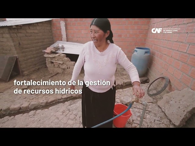 ImpactoCAF: Agua y Saneamiento - Video testimonial (nuevo logo)