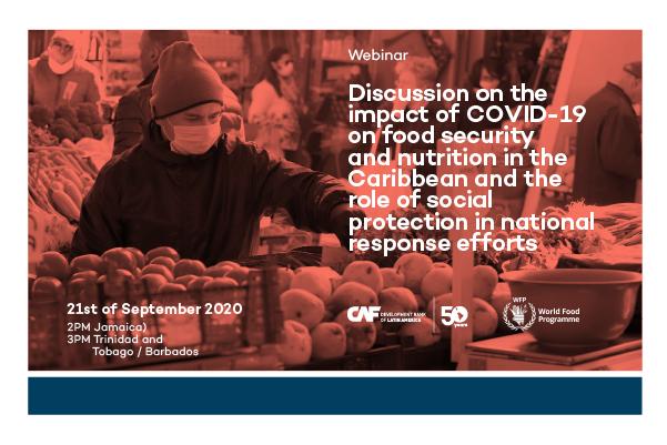 Discussion on the impact of COVID-19 on food security and nutritional in the Caribbean and the role of social protection in nation response efforts