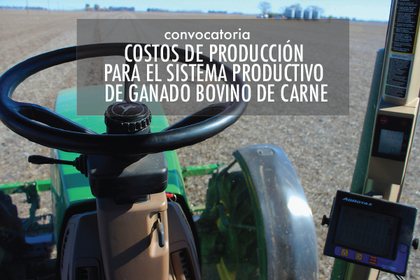 Estructura de costos y la canasta de insumos y factores de producción para ganado bovino