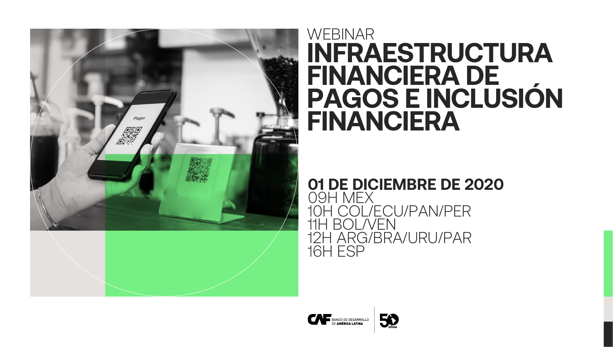 Webinar:  Infraestructura Financiera de Pagos e Inclusión Financiera