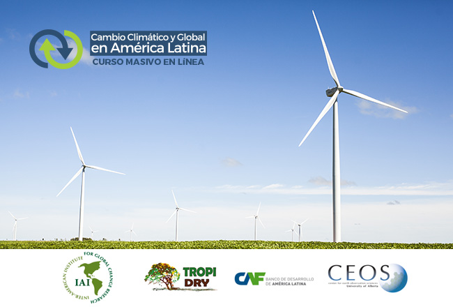 Cambio Climático y Global en América Latina - Curso en línea