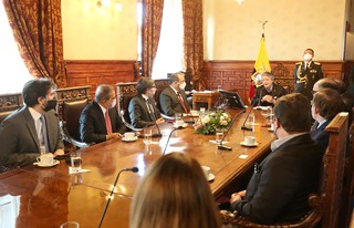 CAF Executive President visits Ecuador and reaffirms commitments to the country's sustainable development