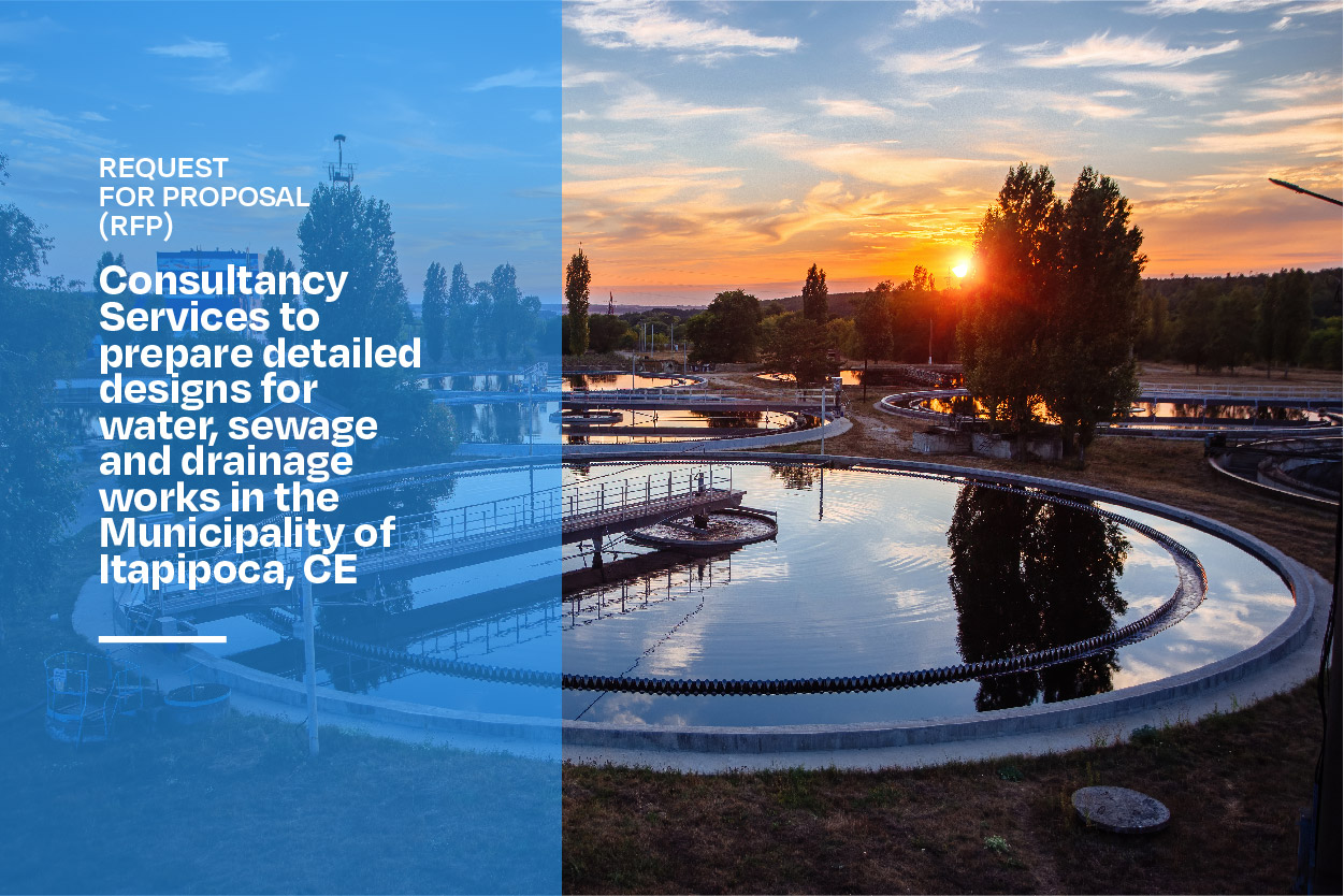 Detailed designs: water, sewage and drainage works in Itapipoca, CE