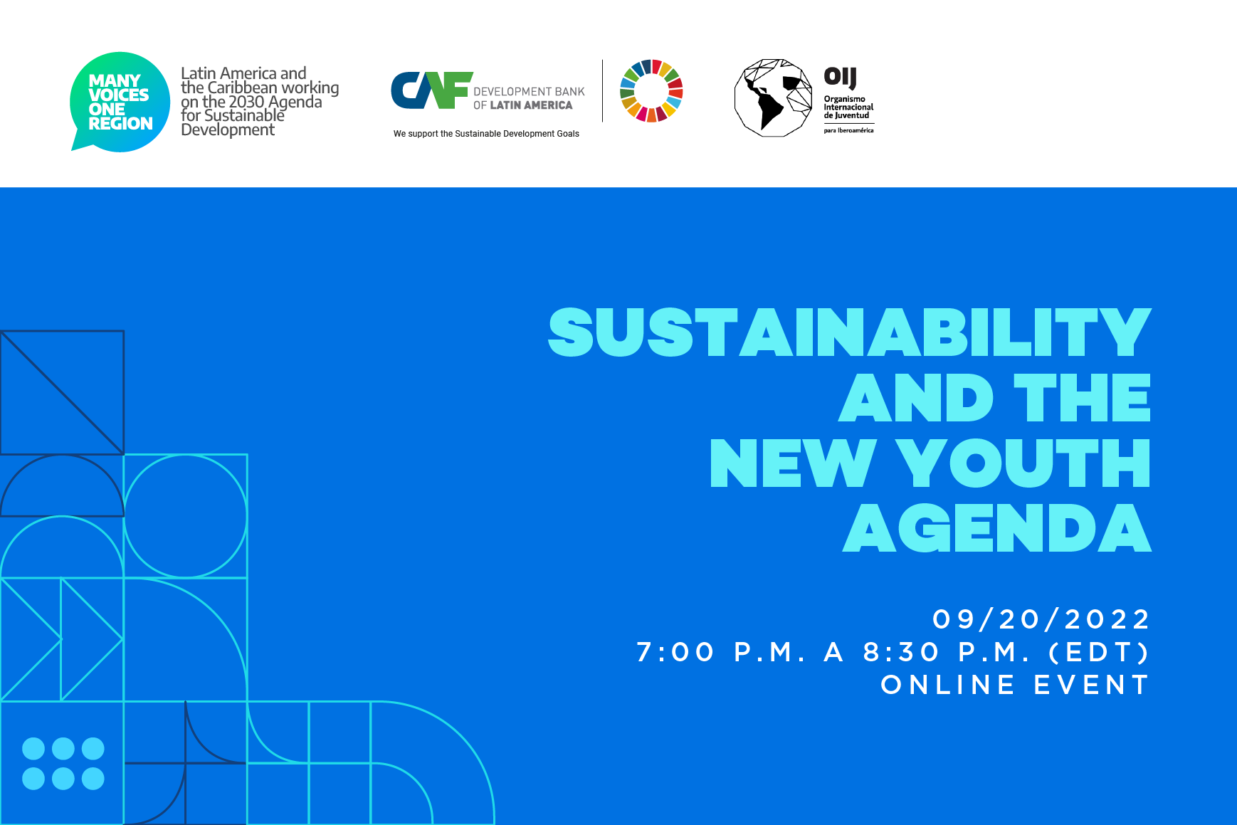 Sustainability and the new youth agenda