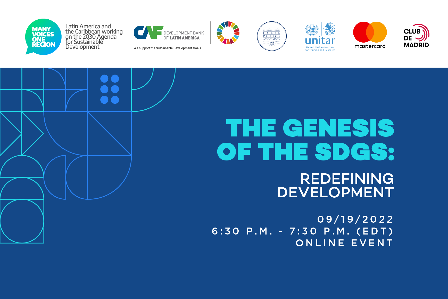 The genesis of the SDGs: Redefining development