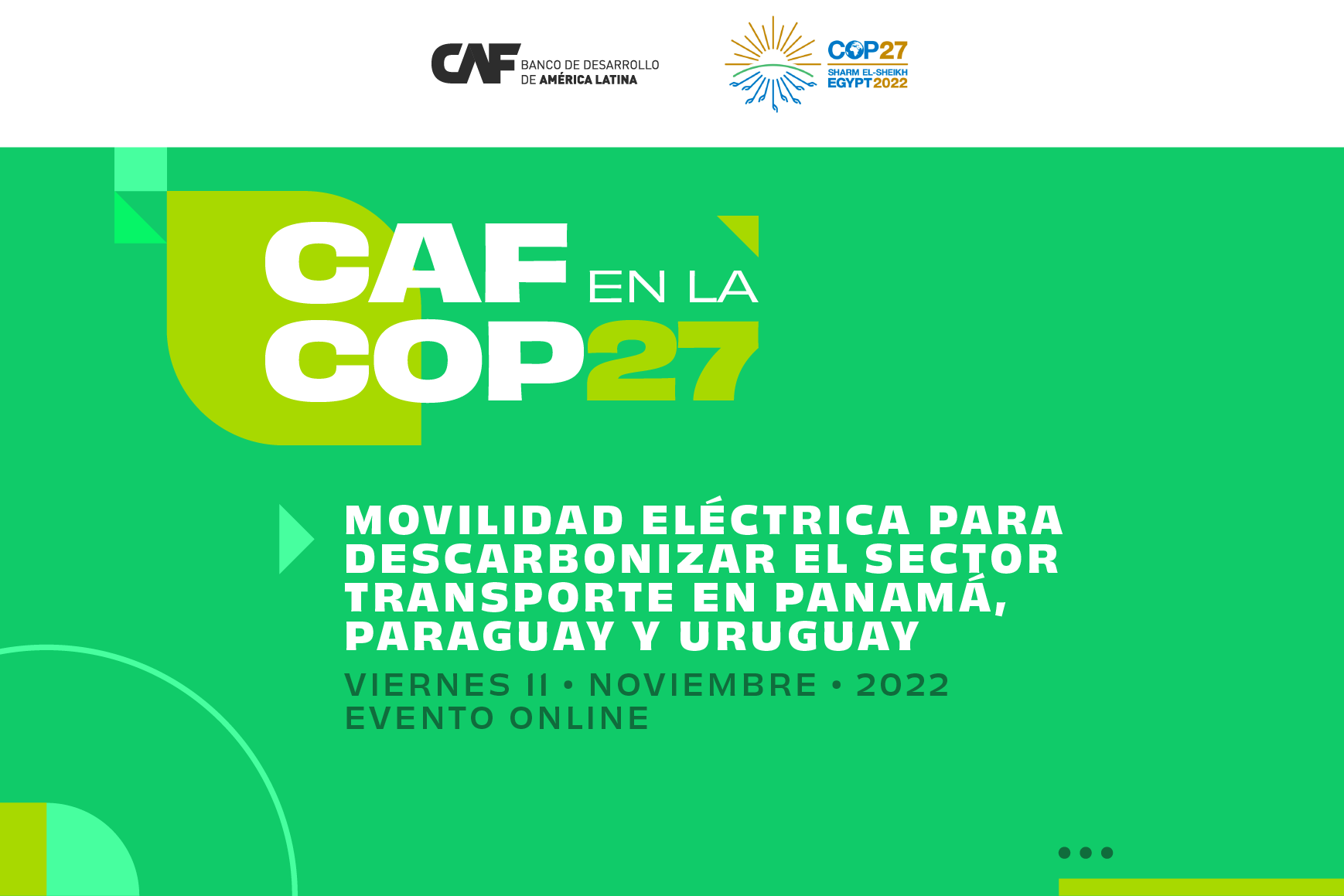 Electric mobility to decarbonize the transport sector