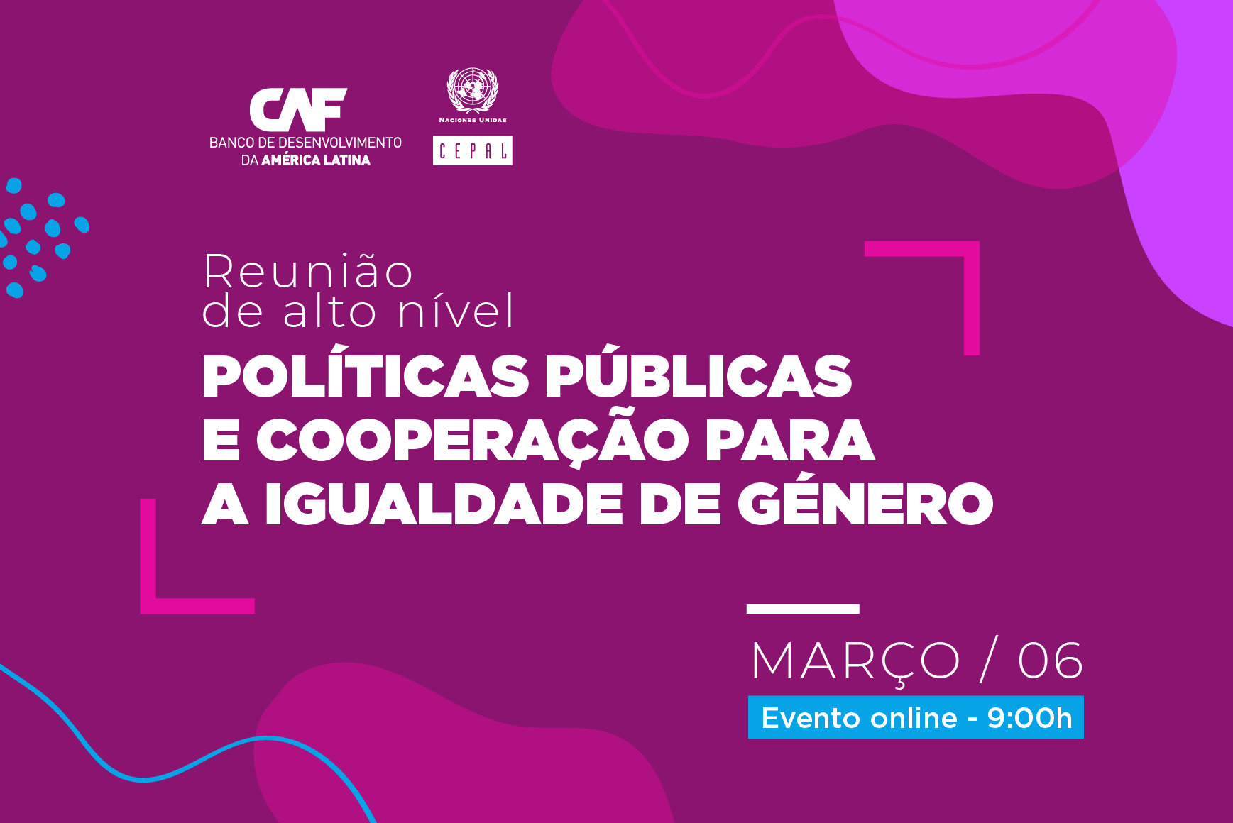 Online: Políticas públicas e cooperação para a igualdade de género
