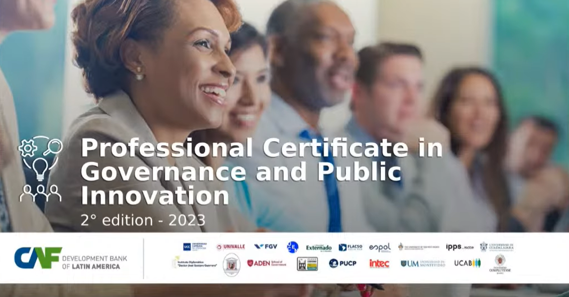 2nd edition of the Certificate in Governance and Public Innovation
