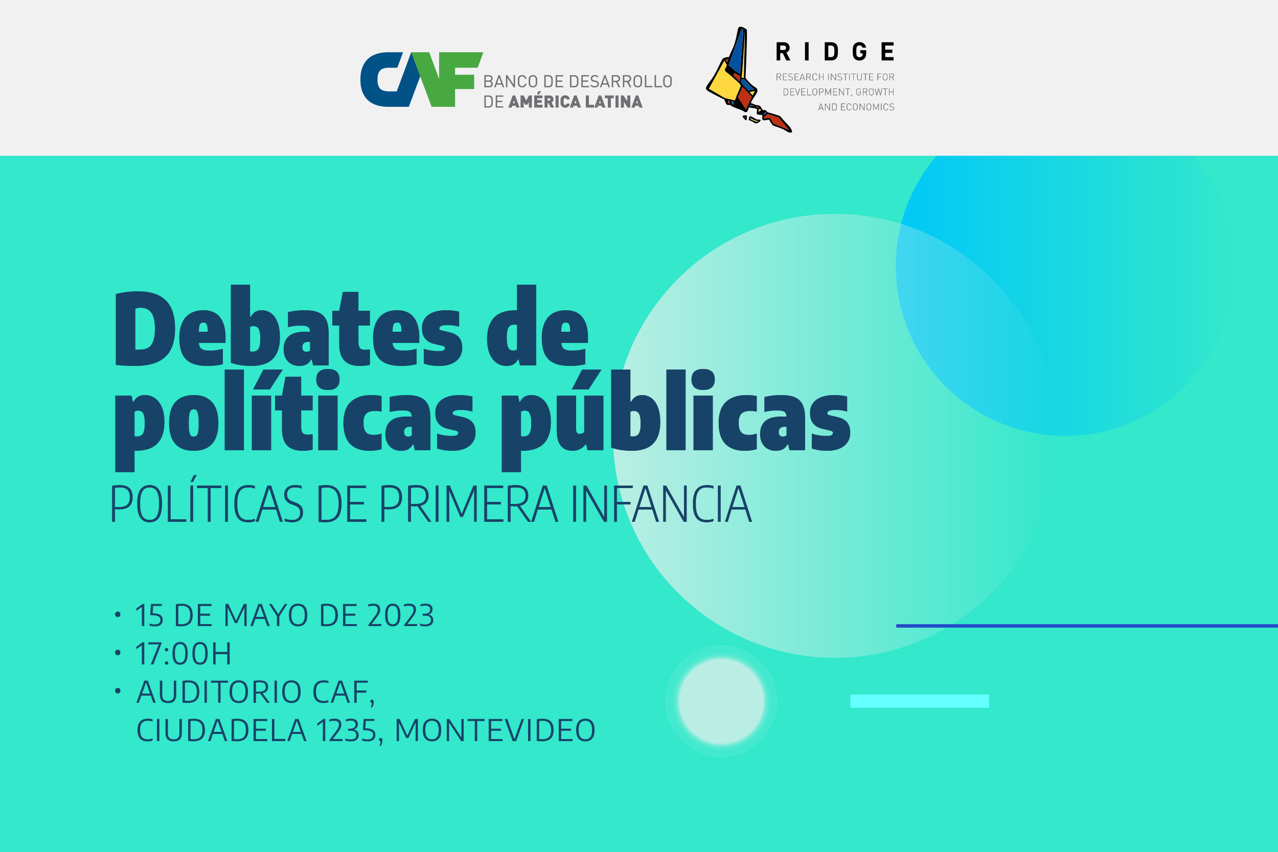 Debates de políticas públicas: Políticas de primera infancia