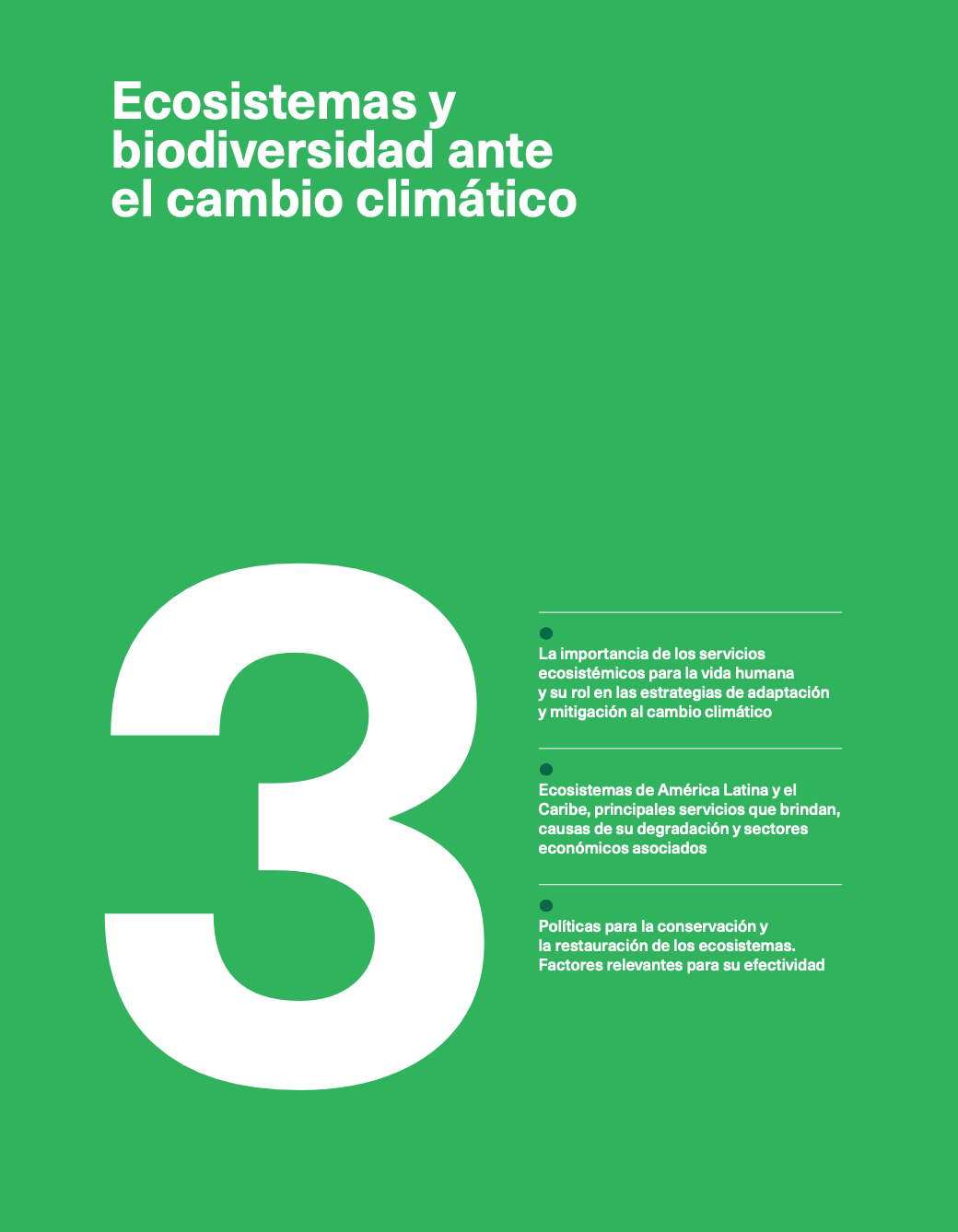 Ecosistemas y biodiversidad ante el cambio climático