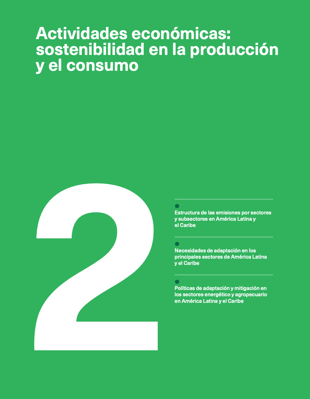 Actividades económicas: sostenibilidad en la producción y el consumo