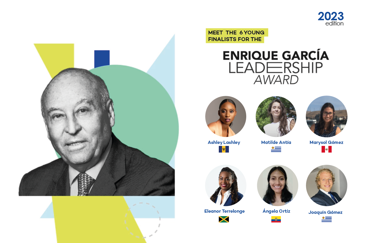 The 6 finalists for the Enrique García Leadership Award are defined