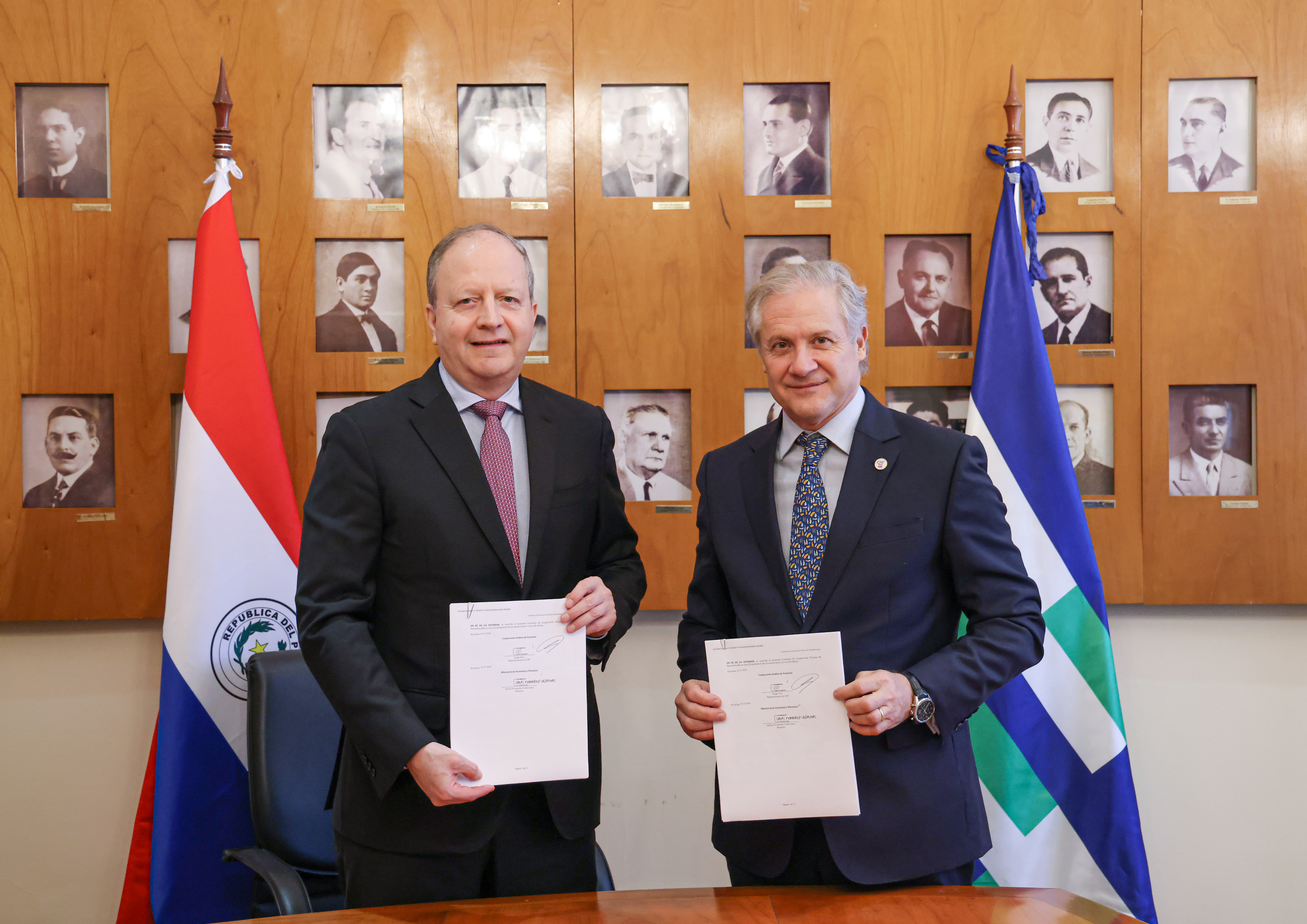 CAF y Paraguay promueven agenda de desarrollo sostenible e inclusivo