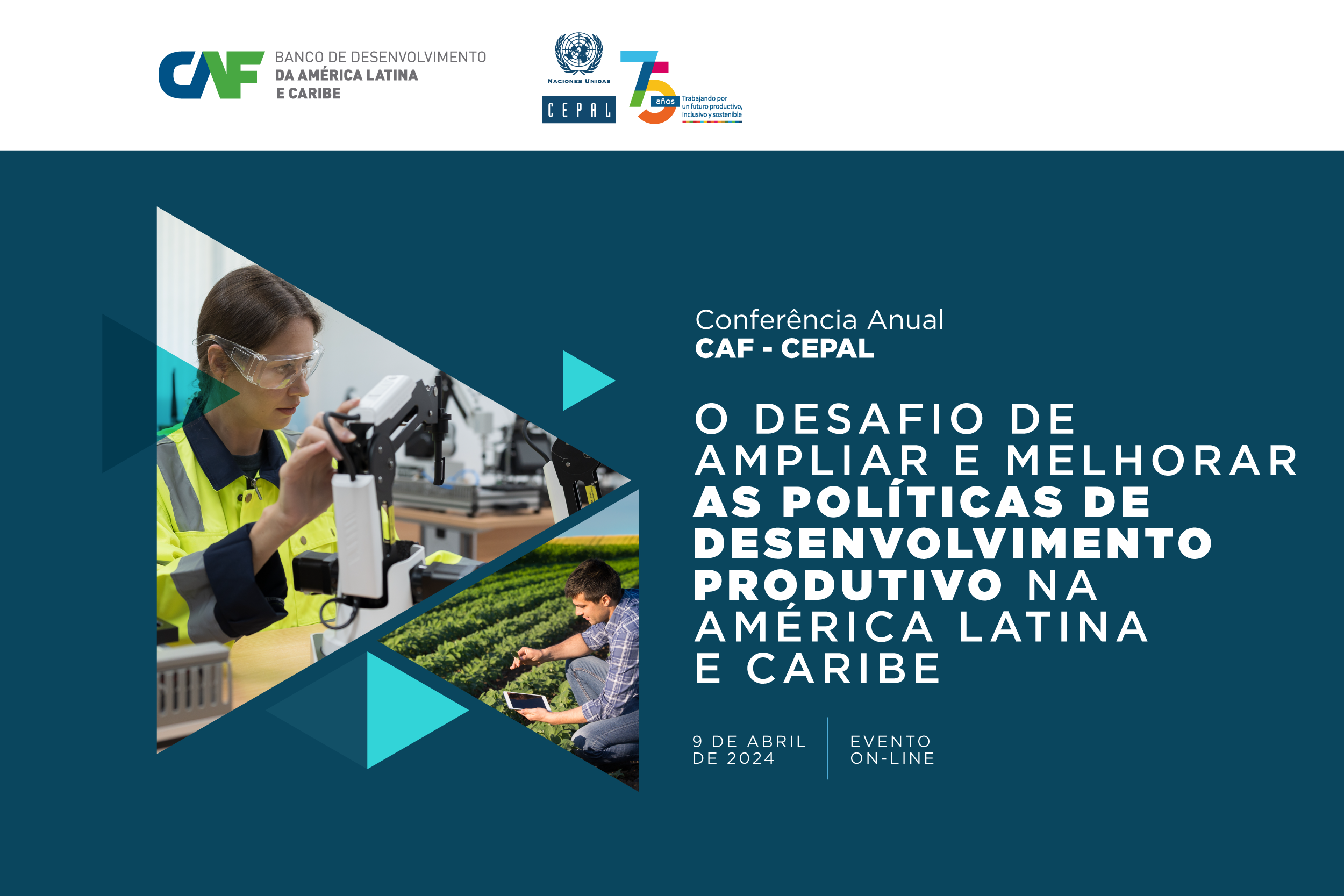 Evento online | Conferência anual CAF - CEPAL