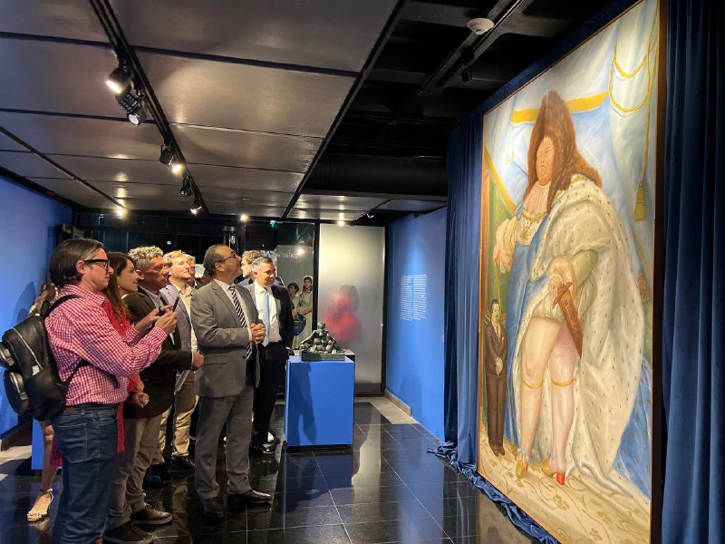 Por primera vez la Galería CAF recibe las obras de Fernando Botero