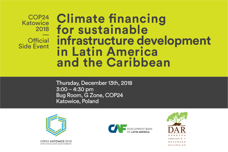Climate financing for sustainable infrastructure development in Latin America and the Caribbean