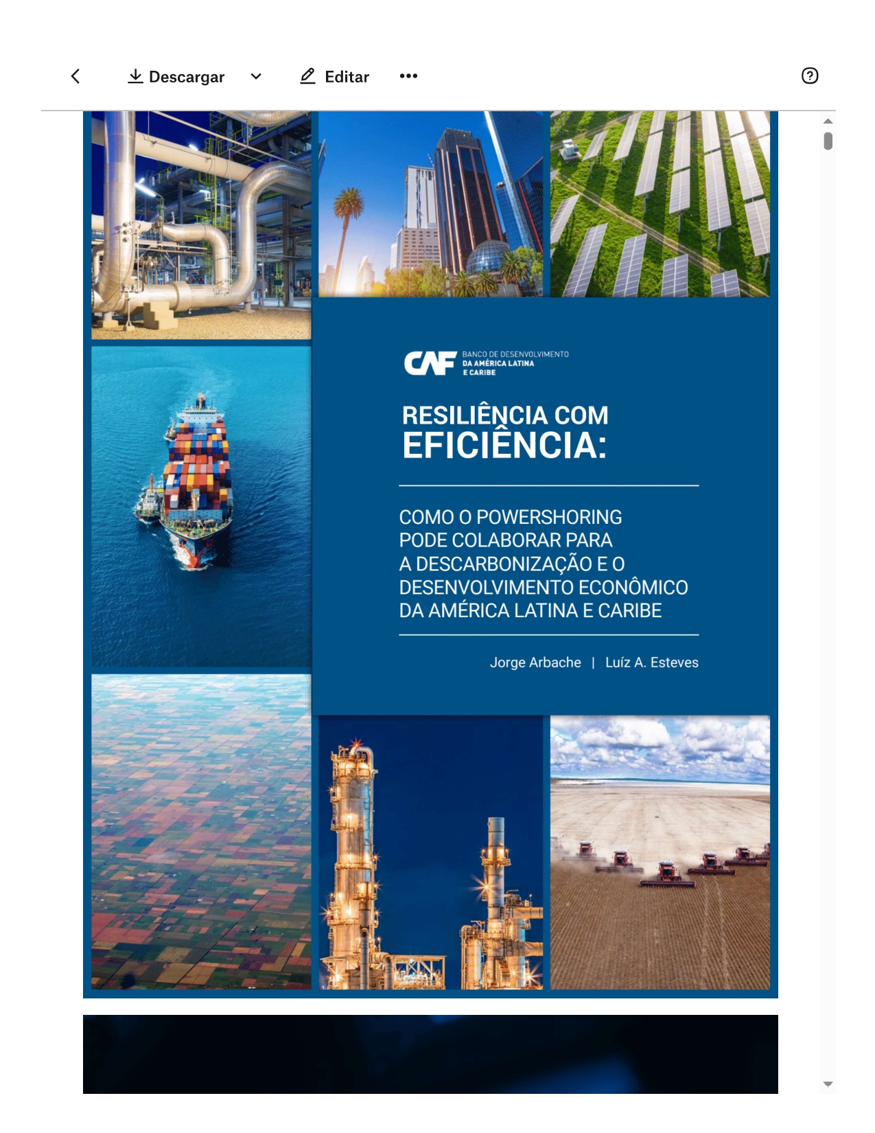 Resiliência com eficiencia: Como o powershoring pode colaborar para a descarbonização e o desenvolvimento econômico da América Latina e Caribe